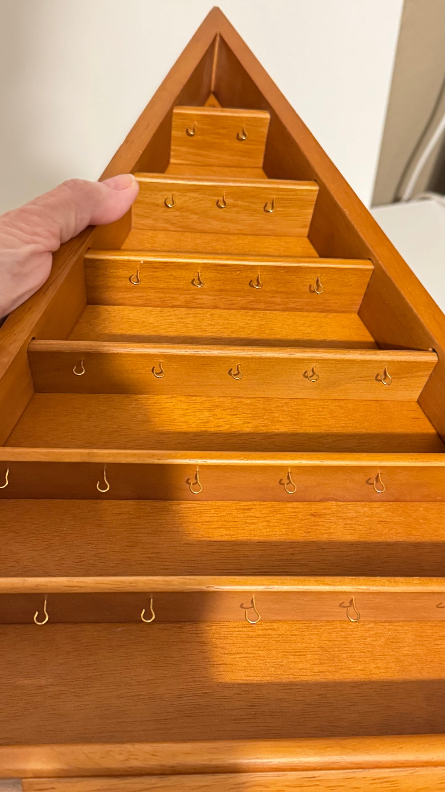 Large Wood Tree Shaped Shelf