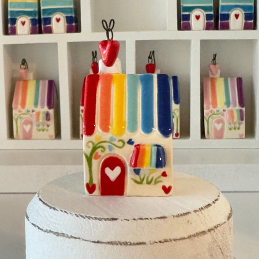 Rainbow House Tiny House - Classic Rainbow Colors