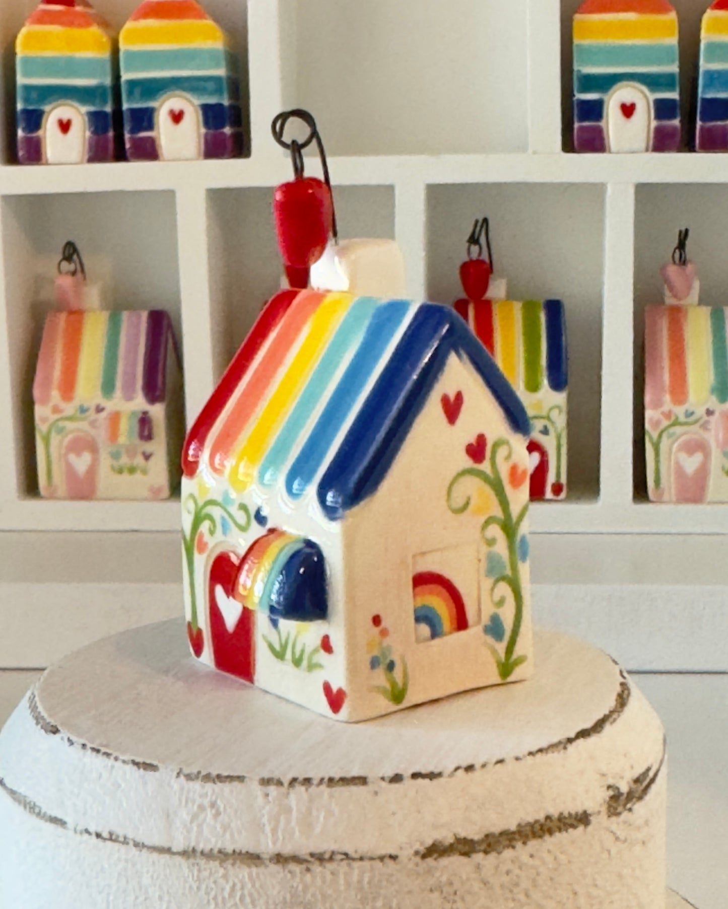 Rainbow House Tiny House - Classic Rainbow Colors