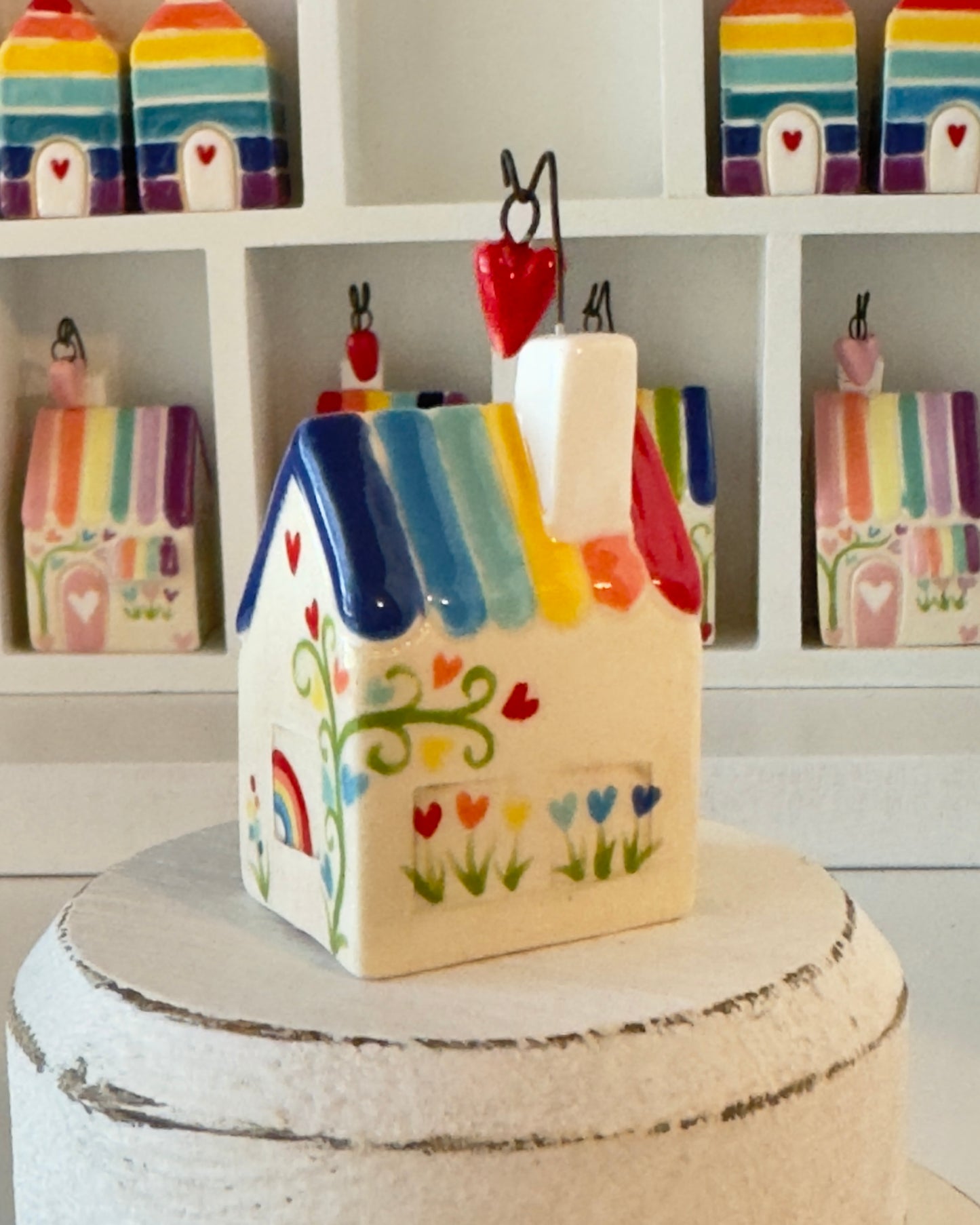 Rainbow House Tiny House - Classic Rainbow Colors