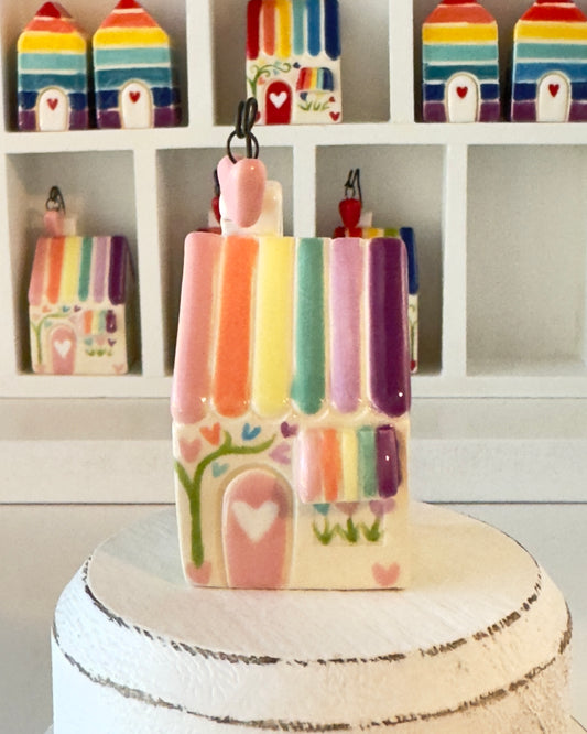 Slightly Imperfect - Pastel Rainbow Tiny House No. 2