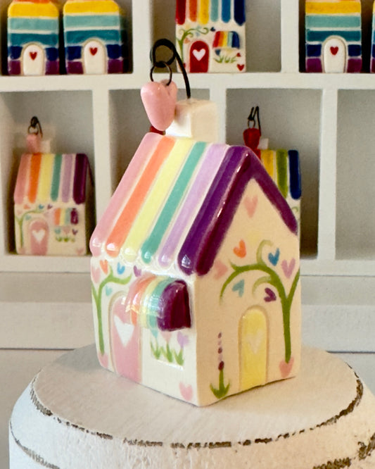 Slightly Imperfect - Pastel Rainbow Tiny House No. 2