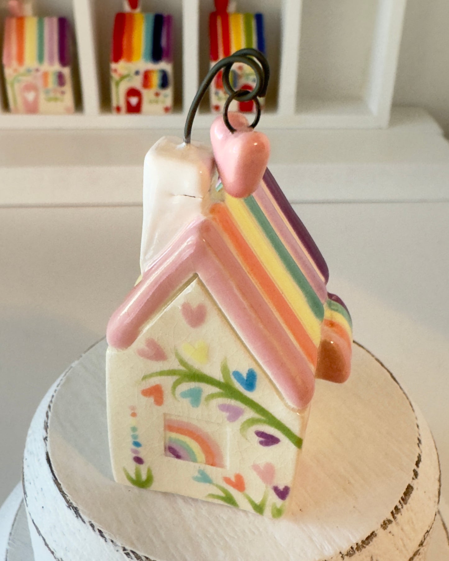 Slightly Imperfect - Pastel Rainbow Tiny House No. 2